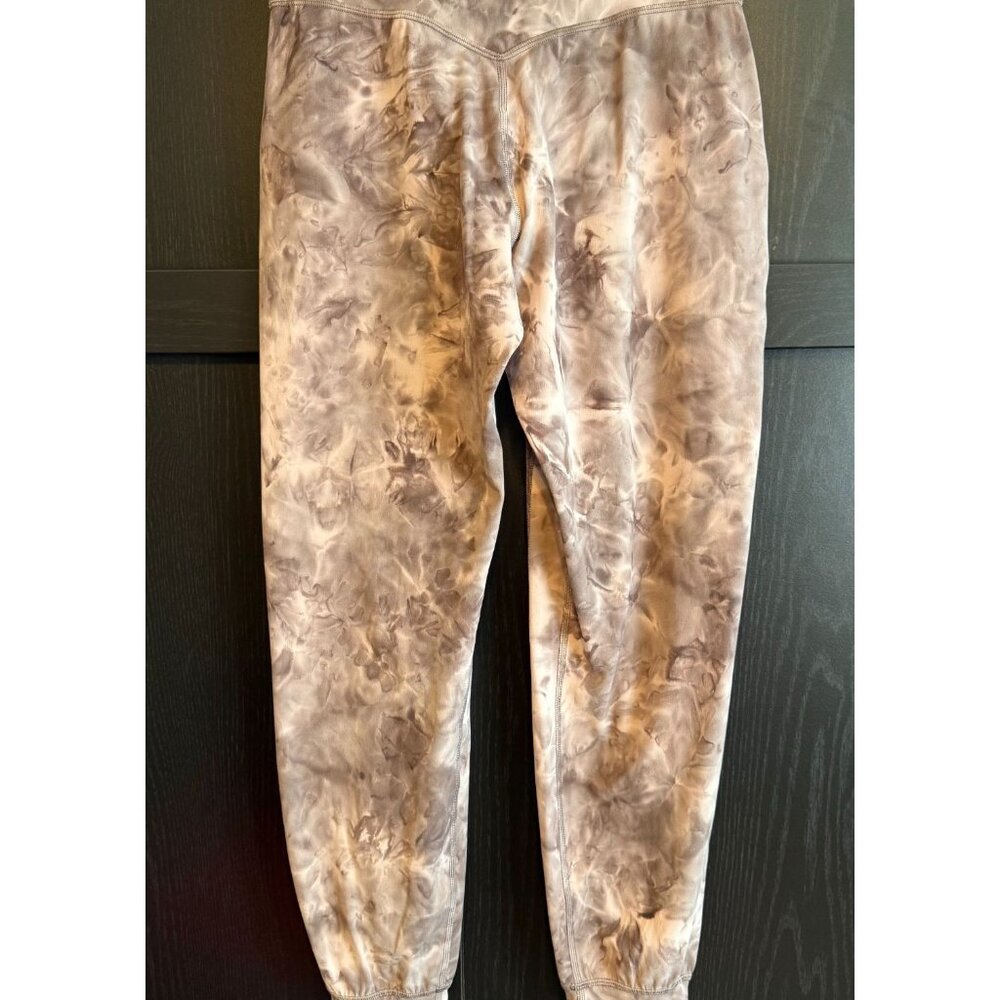 Lululemon Women's Align High Rise Jogger Pants Mink Berry Gray Tie Dye 6 Active - Picture 2 of 9